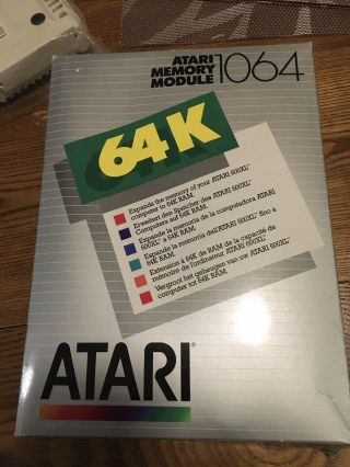 Atari Ram 1064 For 600xl - Vintage Home Computer Bnib Rare