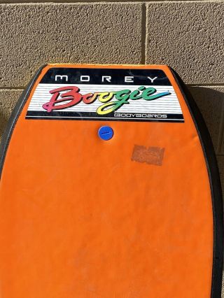 Vintage Morey Boogie Board Mach 7 - 7 Bodyboard Rare 42 "