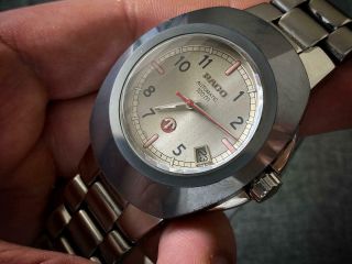 Vintage Rado 100m Tungsten Case Heavy Solid Automatic Gents Watch Rare,  Perfect