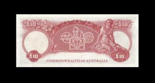 1954 - 59 AUSTRALIA 10 POUNDS 