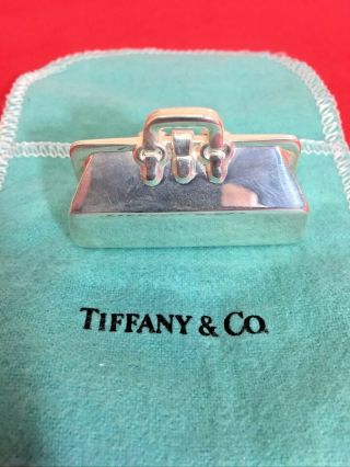 Rare Tiffany & Co Sterling Silver Doctor Medical Bag Pill Box Case Trinket Charm