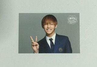 Rare Bts Official Summer Package 2014 Photocard - V [kim Tae Hyung]