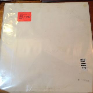 1968 The Beatles White Album Lp With Rare Label Variants Apple/capitol Lp