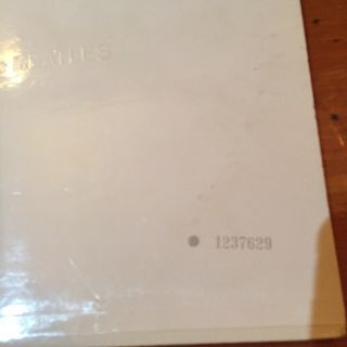 1968 The Beatles White Album Lp With Rare Label Variants Apple/Capitol Lp 3
