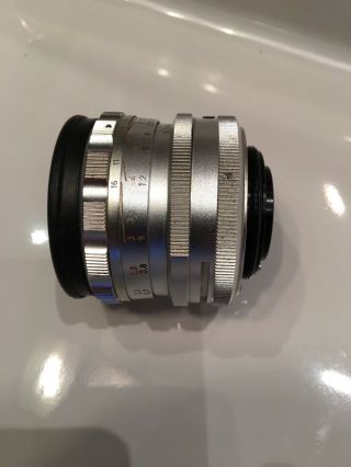 Rare Steinheil München Quinn 1:1.  9 F=55mm Lens