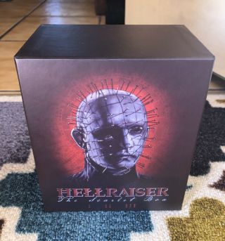 Hellraiser The Scarlet Box Set Blu Ray Arrow Video Rare Oop Region A Release