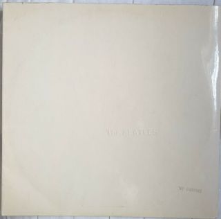 " The Beatles " - White Album - Rare 1968 Orig Toploader Stereo 1st Press Uk 2 Lp