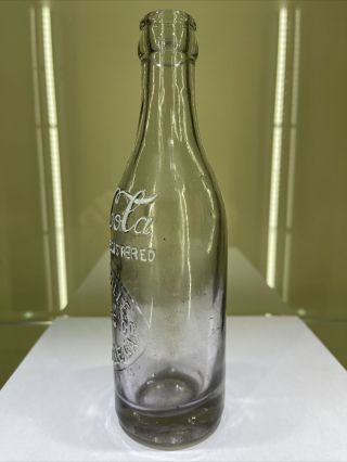 Rare Straight Sided Coca Cola Bottle Slug Thomasville,  Ga 2