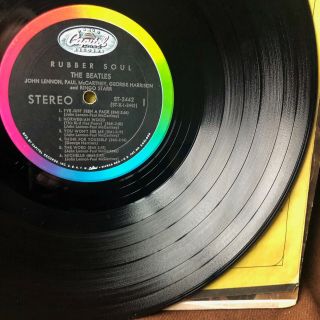 The Beatles - Rubber Soul - Rare 1965 Stereo Vinyl Lp Shrink Wrap