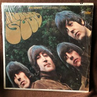 The BEATLES - RUBBER SOUL - RARE 1965 STEREO Vinyl LP SHRINK WRAP 2