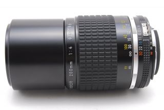 [Rare/Mint] Nikon Ai - S NIKKOR 200mm f/4 MF Telephoto Lens w/Caps From JAPAN 6610 5