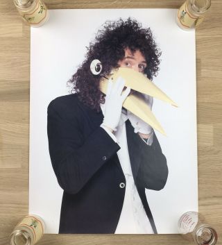 Brian May (queen) Innuendo Promo Poster (united Kingdom) 1991 - Mega Rare