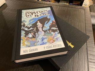 NEIL GAIMAN The Graveyard Book Graphic SIGNED Limited Edition Hardcover RARE 4
