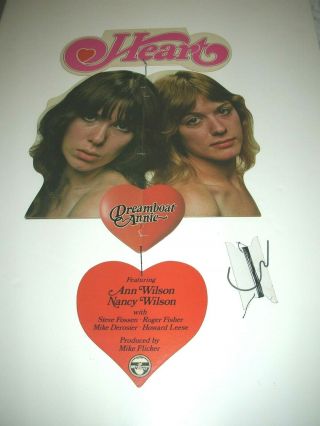 Heart Dreamboat Annie Record Store Promo Hanging Mobile Display - 1976 Rare