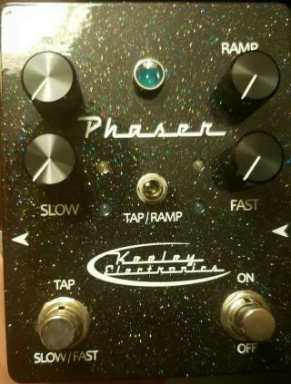 Keeley Electronics Phaser Effect Pedal w/ Box RARE COLOR & DISCONTINUED 2