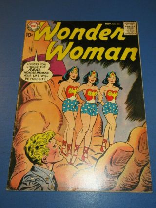 Wonder Woman 102 Silver Age 10 Cent Comic Rare Fine Beauty Wow
