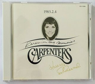 Carpenters Karen In My Memories Mega Rare Dj Promo Cd Made In Japan