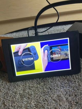 Nintendo Switch Kiosk Demo Unit Display Raspberry Pi Tablet Rare
