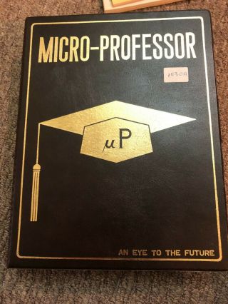 Micro - Professor Mpf - 1 B Single Board Computer Zilog Z80 With Manuals Rare