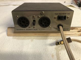 Dynaco Dynakit Ps - 1 Power Supply Rare Dyna Kit Unit