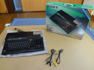 Msx2 Sony Hb - F1xdmk2 Hit Bit Home Computer Rare