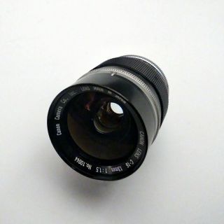 Rare Canon C - 16 13mm F1.  5 Cine Lens For Super16 / Bmpcc / Digitalbolex - C Mount