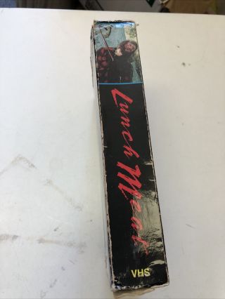 Rare 1987 Lunch Meat Big Box VHS Horror Gore 3