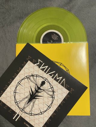 Enigma - The Cross Of Changes Lp Ltd Translucent Yellow Vinyl - Very Rare