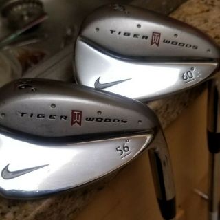 Rare Nike Tiger Woods Forged Wedge Set Forged By Miura 56 And 60