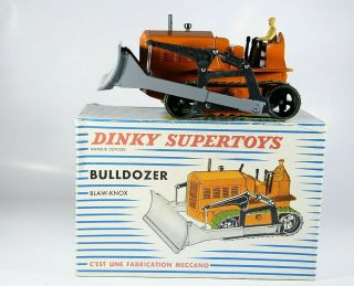 Dinky Toys F N° 885 Buldozer Blaw - Knox Fabriqué En France Neuf En Boite Rare