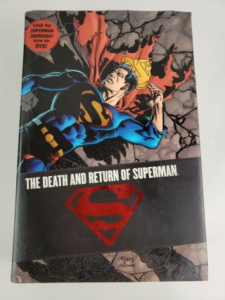The Death And Return Of Superman Omnibus 2007 1st Print Oop Hardcover Rare