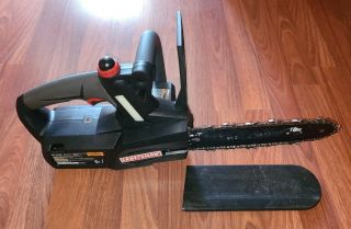 Craftsman C3 19.  2v Cordless 10 " Chainsaw With Sheath 315.  34130 Rare Compact L@@k