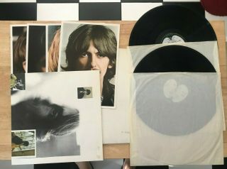 Rare French Lp The Beatles White Album Complete And And Rare Stereo