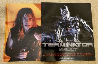 Terminator Vault Ian Nathan The Complete Story Behind Making Of T1 & T2 Oop Rare