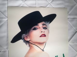 Madonna La Isla Bonita Rare B2 Promo Poster Japanese Warner - Pioneer 1987 2