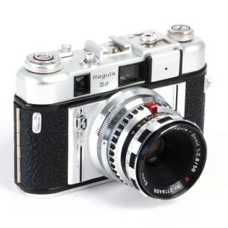 :[RARE] King Regula IIID 35mm Film Rangefinder Camera w/ Enna 50mm f2.  8 C Lens 2