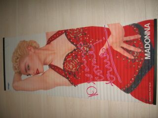 Madonna Mitsubishi Promo Big Size Tapestry No,  8 Japan Mega Rare