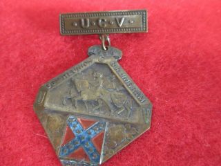 Rare Civil War U.  C.  V.  Reunion Medal - 36th Reunion Birminham Alabama 1926