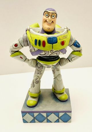 Rare Jim Shores Disney Traditions To Infinity And Beyond Buzz Lightyear Figurine