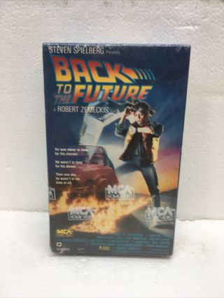 Back To The Future Betamax With Box Still In Plastic Beta Rare