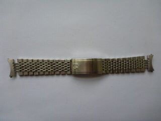 Rare Find 100 Omega Pie Pan Constellation Ss Solid Links Band