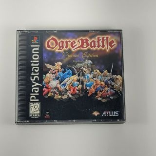 Ogre Battle: Limited Edition & Legend Of Legaia.  For Ps1 Rare