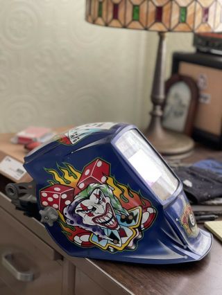 miller digital welding helmet “JOKER”.  Rare. 2