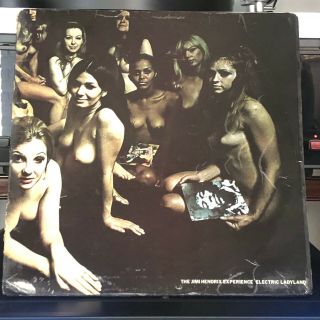 Jimi Hendrix Experience ‎ Electric Ladyland Orig 1968 Uk Vinyl Lp Rare Nude Cvr