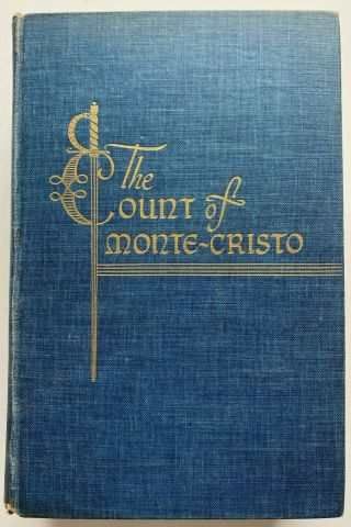 1946 1st The Count Of Monte - Cristo,  Alexandre Dumas Rare,  Express W/wide