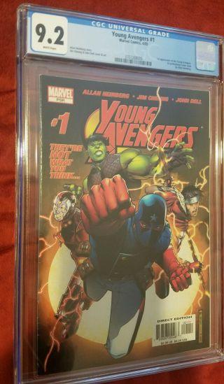 Young Avengers 1 Cgc 9.  2 Wp 1st Appearance Kate Bishop Rare Mcu