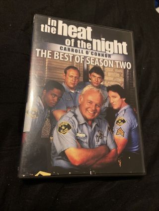 In The Heat Of The Night: The Best Of Season 2 (dvd,  2014) Very Rare