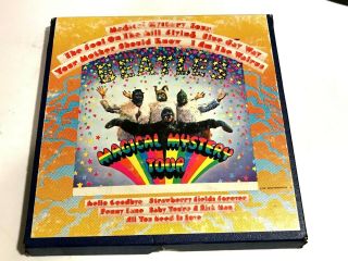The Beatles ‎ - Magical Mystery Tour 4 Track Stereo Reel To Reel L2835 Rare Htf