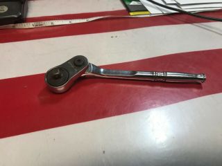 Snap On Indexing Ratchet 1/4” Drive T860mp Rare Merc