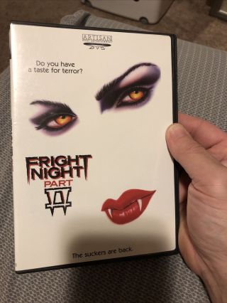 Fright Night Part Ii (pt.  2) Dvd.  Like Rare Oop William Ragsdale